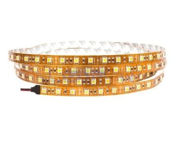 12V Silikonlu 2700K Şerit Led 14.4W Bakır PCB 3 Çip IP62