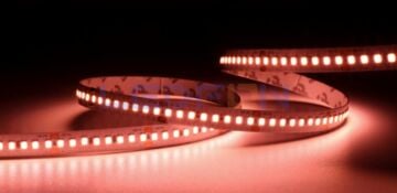 24V 1800K Kasap Et Reyonu Şerit Led 14.4W 192Led IP20 10 Metre