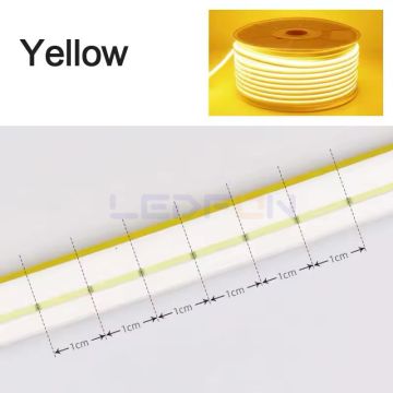 6x12mm 12V Altın Sarı Neon Led 9W IP67