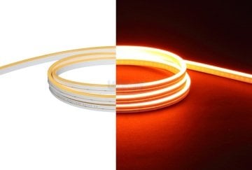 6x12mm 12V Altın Sarı Neon Led 9W IP67